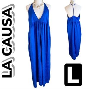 La Causa Medi Pocket Y-Back Dress (L)